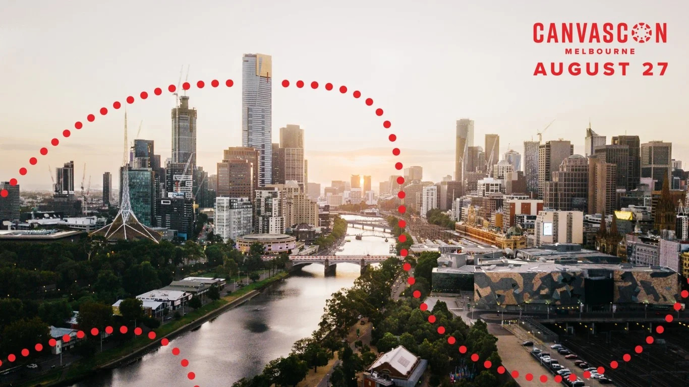 CanvasCon Melbourne header image