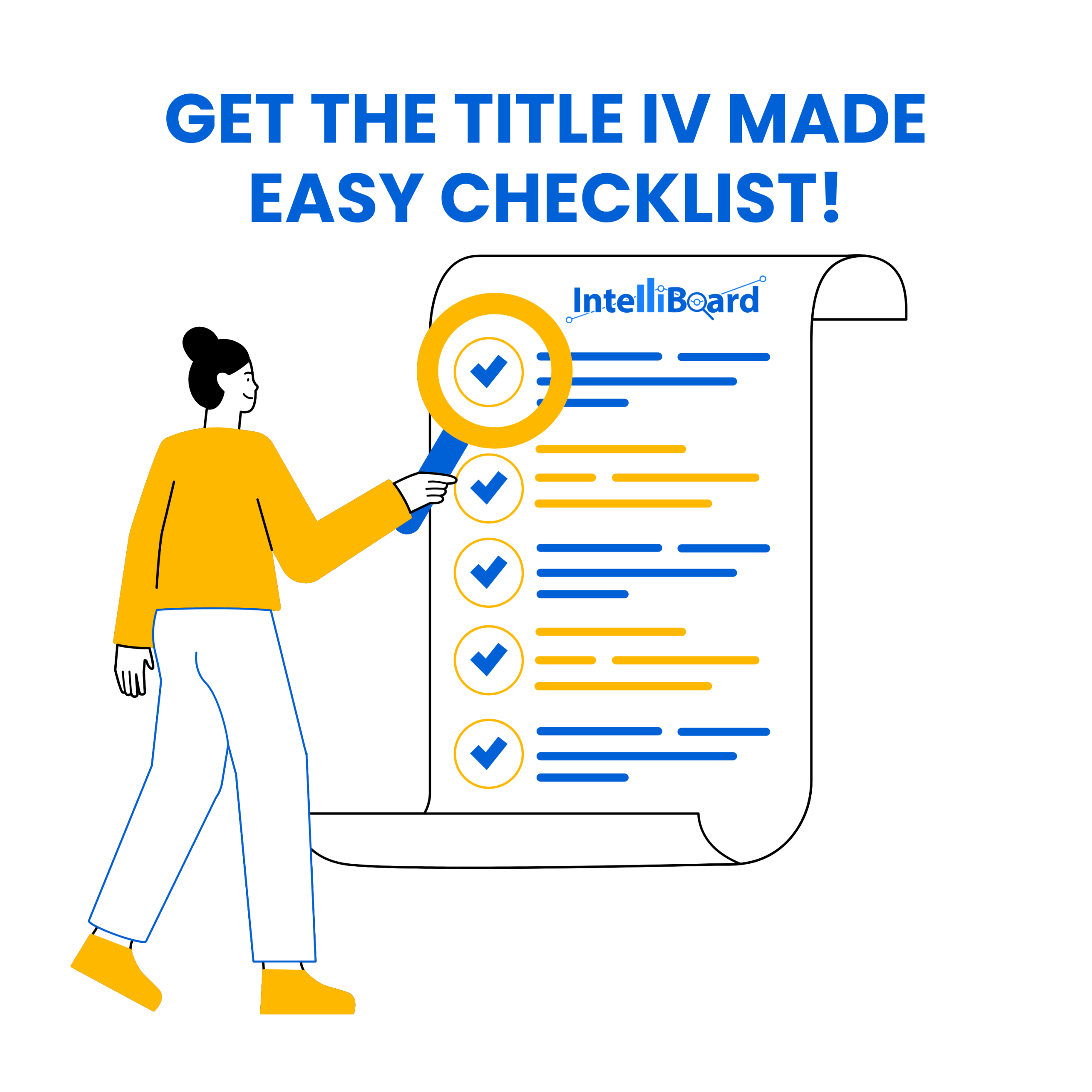 Get the Title IV Made Easy Checklist 3000 x 3000 px